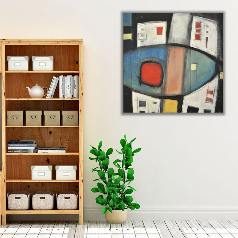 Jazz Improv - Canvas Print Wall Art, 12" H x 12" W