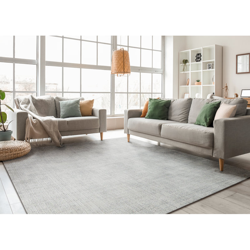 Poliforma Area Rug in Gray, Rectangle 14' x 18'