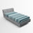 Microfiber Striped Fitted Sheet-101800354-42090948