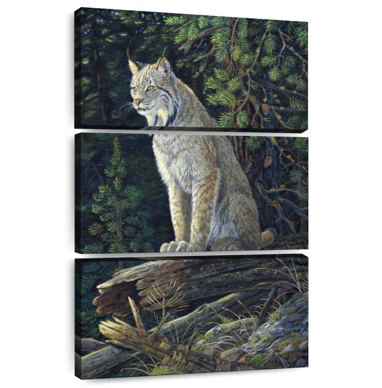 Brampt Predator's Anticipation, 74" H x 48" W