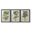 «Burlap Palm Silhouette I», impression encadrée sur mesure de qualité supérieure - 3 pièces-944791612