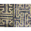 Tapis bleu et ivoire de haute qualité noué à la main Canterbury