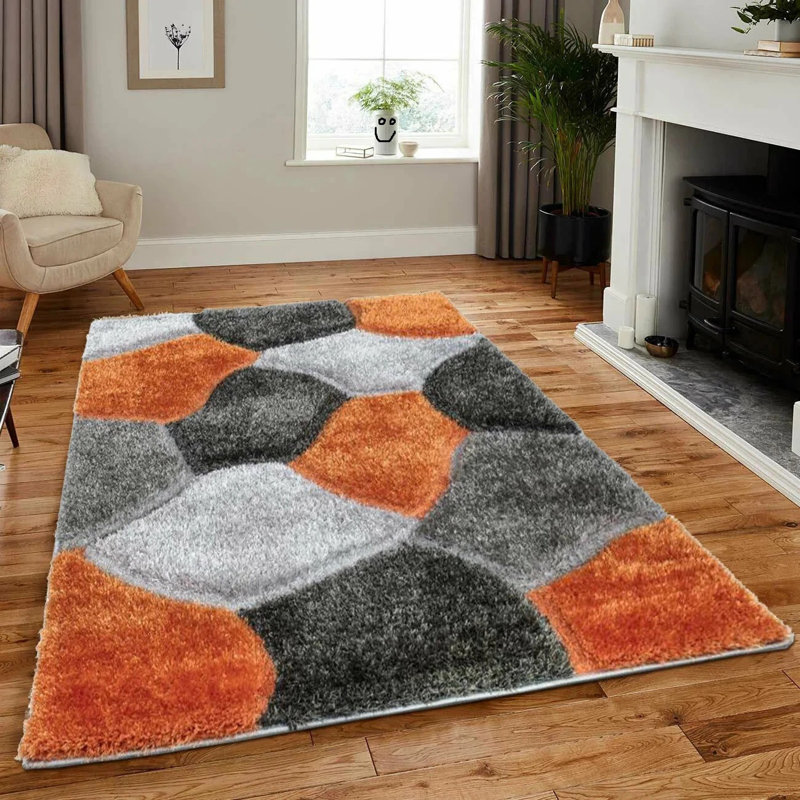 Shag Area Rug, Rectangle 160 x 230 cm
