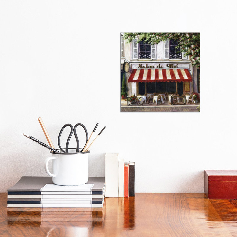Cafe II by Malenda Trick - Gallery-Wrapped Canvas Giclée on Canvas, 30.48 cm H x 30.48 cm W, Canvas