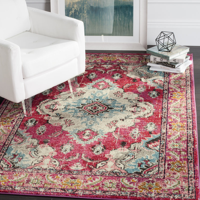 Tekamah Oriental Area Rug, Rectangle 201 x 279 cm