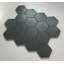 3" x 3" Marble Honeycomb Mosaic Wall and Floor Tiles-90566716