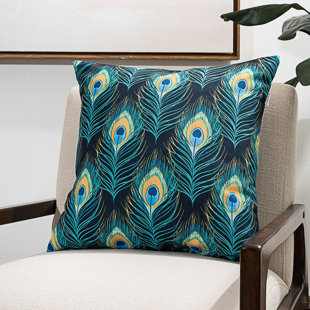  Hanging Leaves Tropical Throw Pillow