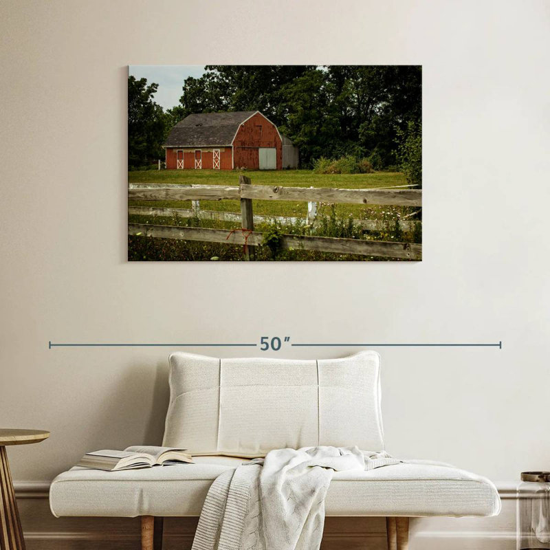 Lilie Rural Farm Barn, 26" H x 39" W