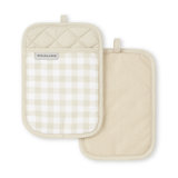 KitchenAid Gingham Pot Holder 2-Pack Set,, 7"x10"