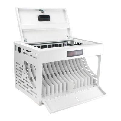 Armoire de chargement verrouillable pour 16 ordinateurs portables