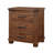 Rustic Three Drawer Reclaimed Solid Wood Farmhouse Nightstand Set Of Two