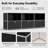 Modular Metal Office Storage Cabinet Drawer Sideboard File Cabinet Dining Cabinet Storage-288373571