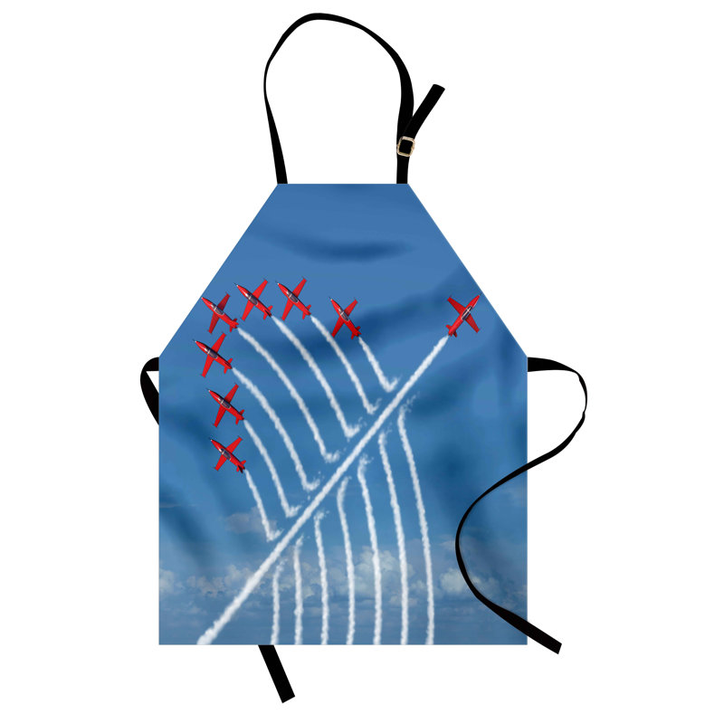 No Pattern Bib Apron