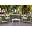 Avanti Stainless Steel Sling Outdoor Deep Seating 3 - Seater-316929648