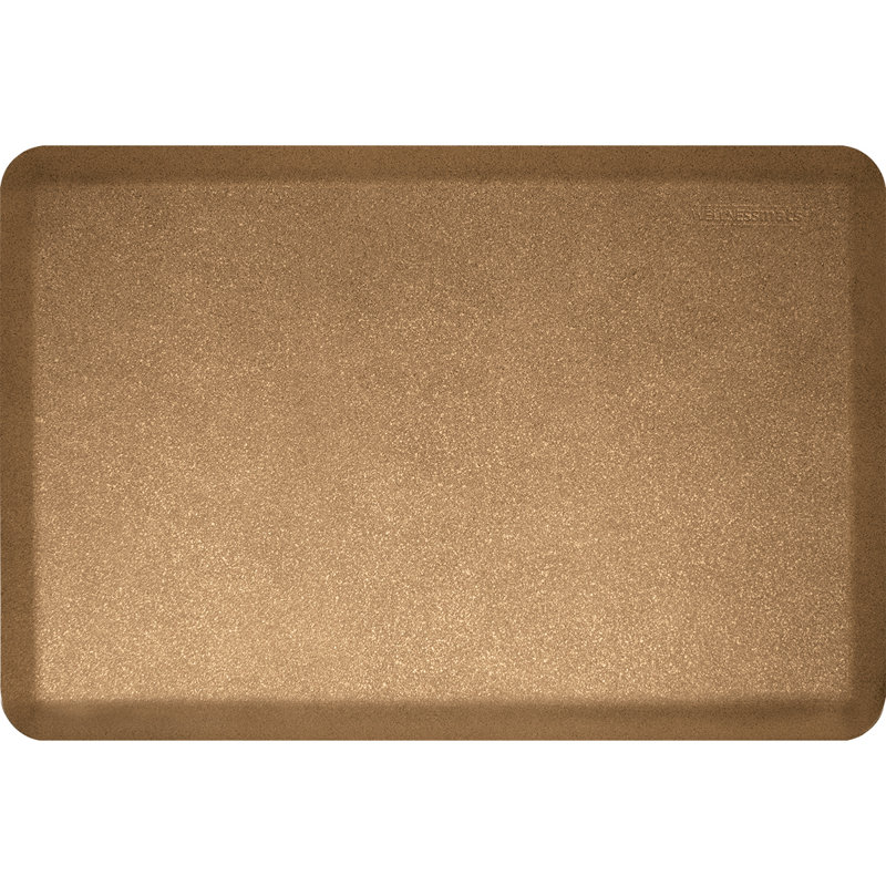 Tapis de cuisine Granite Original Smooth, Rectangle 2 pi x 3 pi, Brun clair
