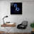 Stunning Decorative Tempered Glass Painting, 19.7 x 19.7 Inches | 100% Tempered Glass, Thickness: 0.16 Inches | UV Printing for Vibrant Colors | Perfect for Home Décor, Living Room or Office Wall Art