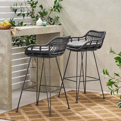 Tabouret de bar pour comptoir de cuisine, coin-repas Dale