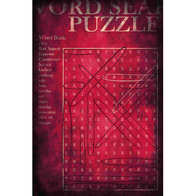 " Wordsearch Puzzle Kitchen "