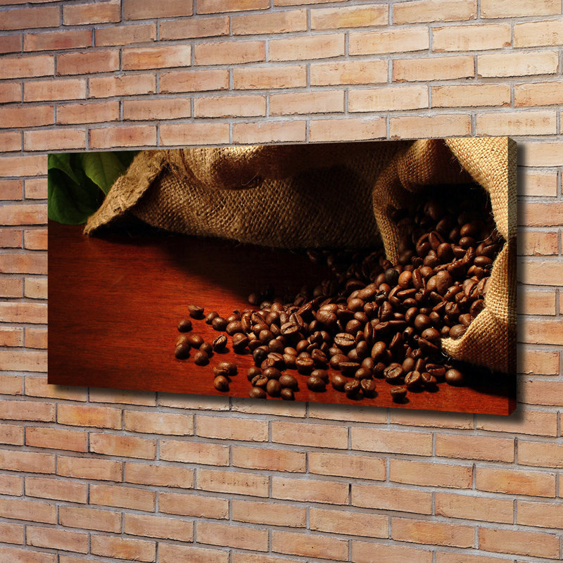 Coffee Beans - Wrapped Canvas Print
