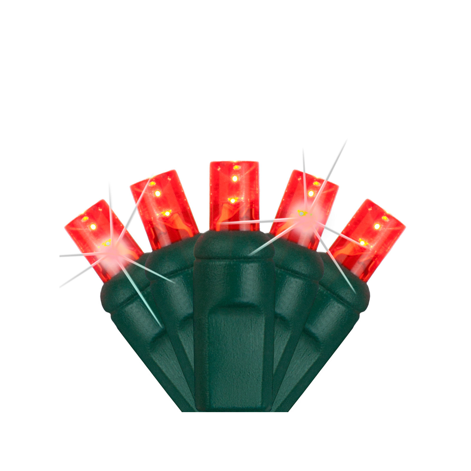 204" SoftTwinkle LED String Lights, Red