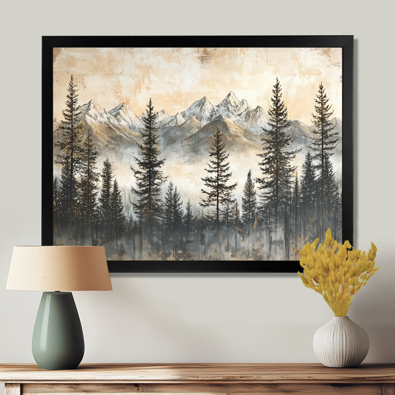 Gerarde - Landscapes Wall Art, Reproduction encadrée d'une seule photo, H 34 po x l 44 po, Black