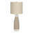 Table Lamp  - 27"H,, In Cream Ceramic Material, Beige Shade-1902430469-1902430468