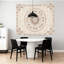 Tapisserie florale Mandala-881314912