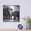 Latitude Run® «Elephant III» par Debra Van Swearingen, art mural en métal-1377443636