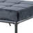 Industrial Grey Bedroom Bench With Upholstery D20 Foam Cushion In Design For