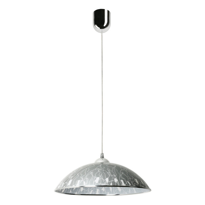 Embry 1 - Light Chrome Dome Pendant