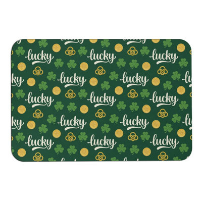 Tapis de sol rond en diatome de terre (15,7 x 23,6 po), tissu ultra-doux, convient à la salle de bain, au meuble-lavabo, à la salle de douche, à la chambre d'amis