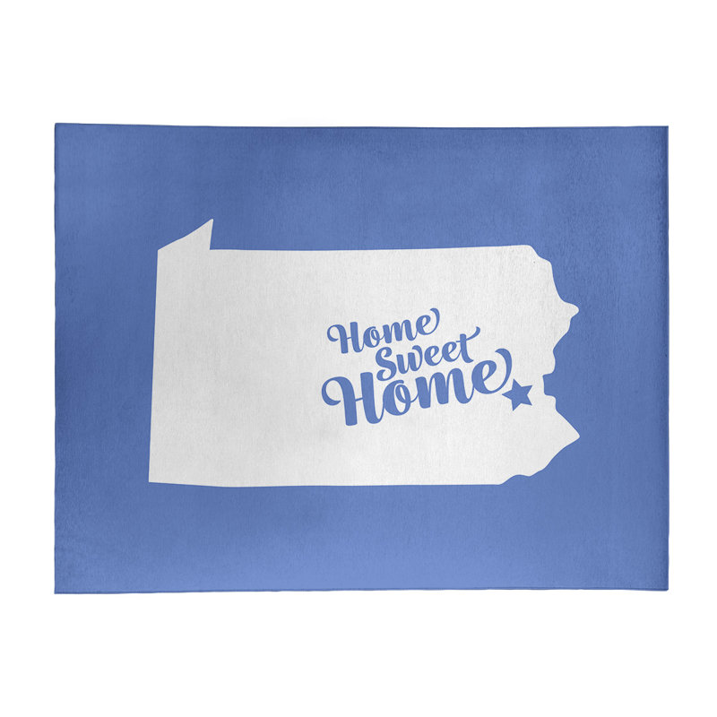 Tapis en poly-chenille allentown à la maison, Rectangle 5 pi x 7 pi