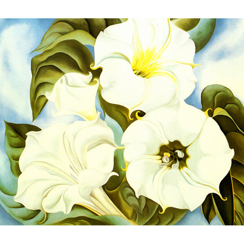 Jimson Weed MCG-PF103, 36'' H x 42'' W