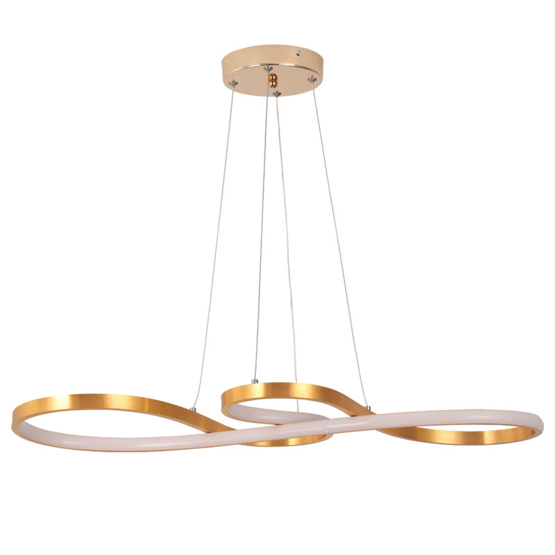 Adwoa 1 - Light Kitchen Island LED Chandelier, Gold