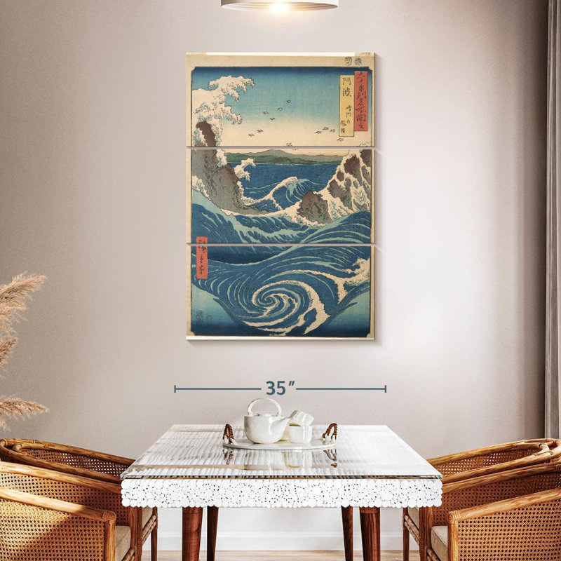 Tourbillon Gillard Naruto, province d'Awa, H 50 po x l 32 po