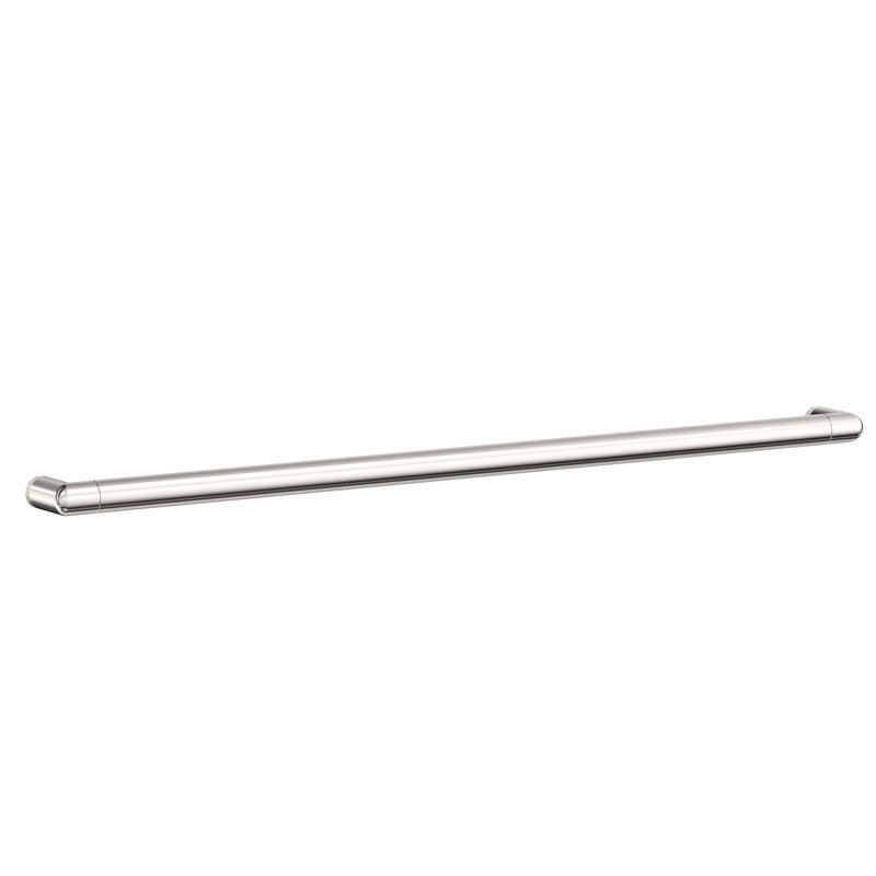 Joffrey Grab Bar, 39" W, Polished Nickel - Natural