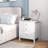 Abdülsamet Modern Wooden Nightstand with 3 Drawers-1071467759