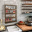 Wall Wood Spice Rack