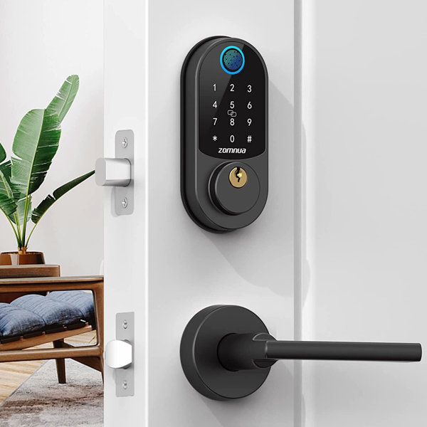 suming Smart Electronic Single Cylinder Deadbolt | Wayfair