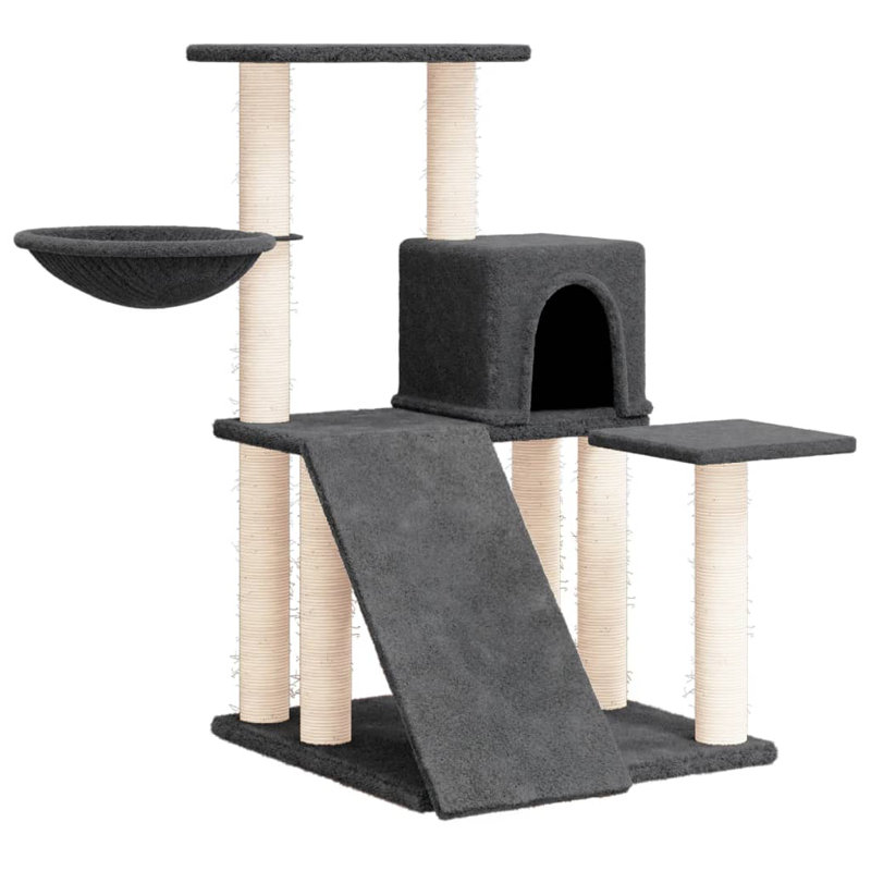 87Cm Rowan Cat Condo, Dark Grey