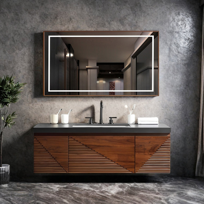 New Chinese high-end style bathroom cabinet