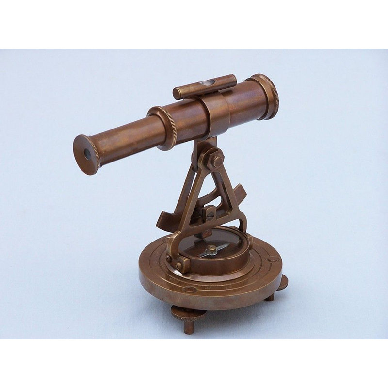 Sculpture compass Escondido, Laiton antique