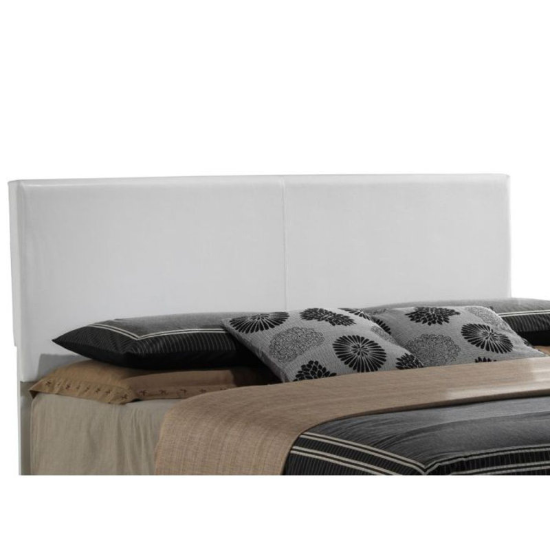 Elegant Casual Full Bed In White Finish, Full, White