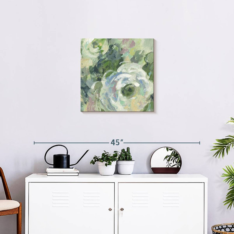 Sage And Lavender Peonies I Light, 20" H x 20" W
