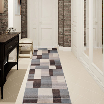 Tapis gris résistant aux taches