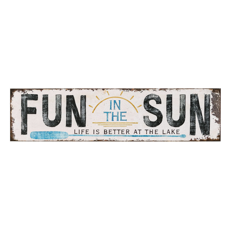Handmade Farmhouse Wall Decor on Metal