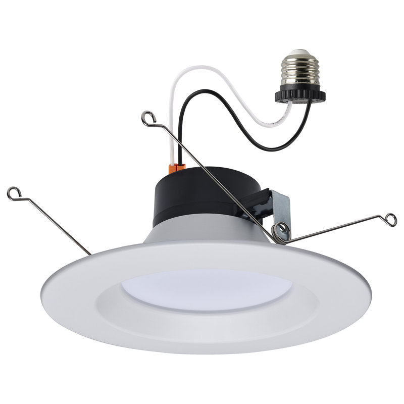 Starfish 11 Watt LED Retrofit Downlight 5-6 Inch RGBTW Round White Finish