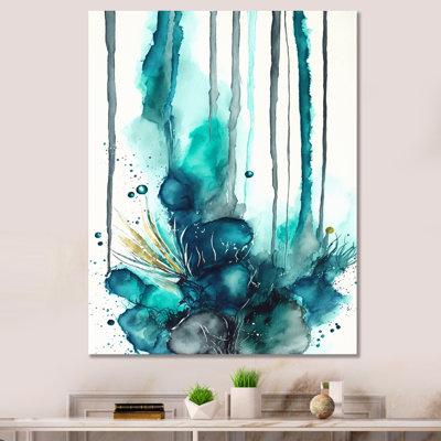 Tropical Turquoise Joyfulness V - Print
