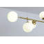 Lustre linéaire moderne Spoutnik à 6 lumières Balarama-394722105