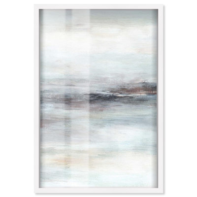 Art mural «Restless Sea Shadowbox» par Art Remedy